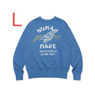 ヒューマンメイド(HUMAN MADE)のHUMAN MADE Dragon Sweatshirt #2 "Navy"(スウェット)