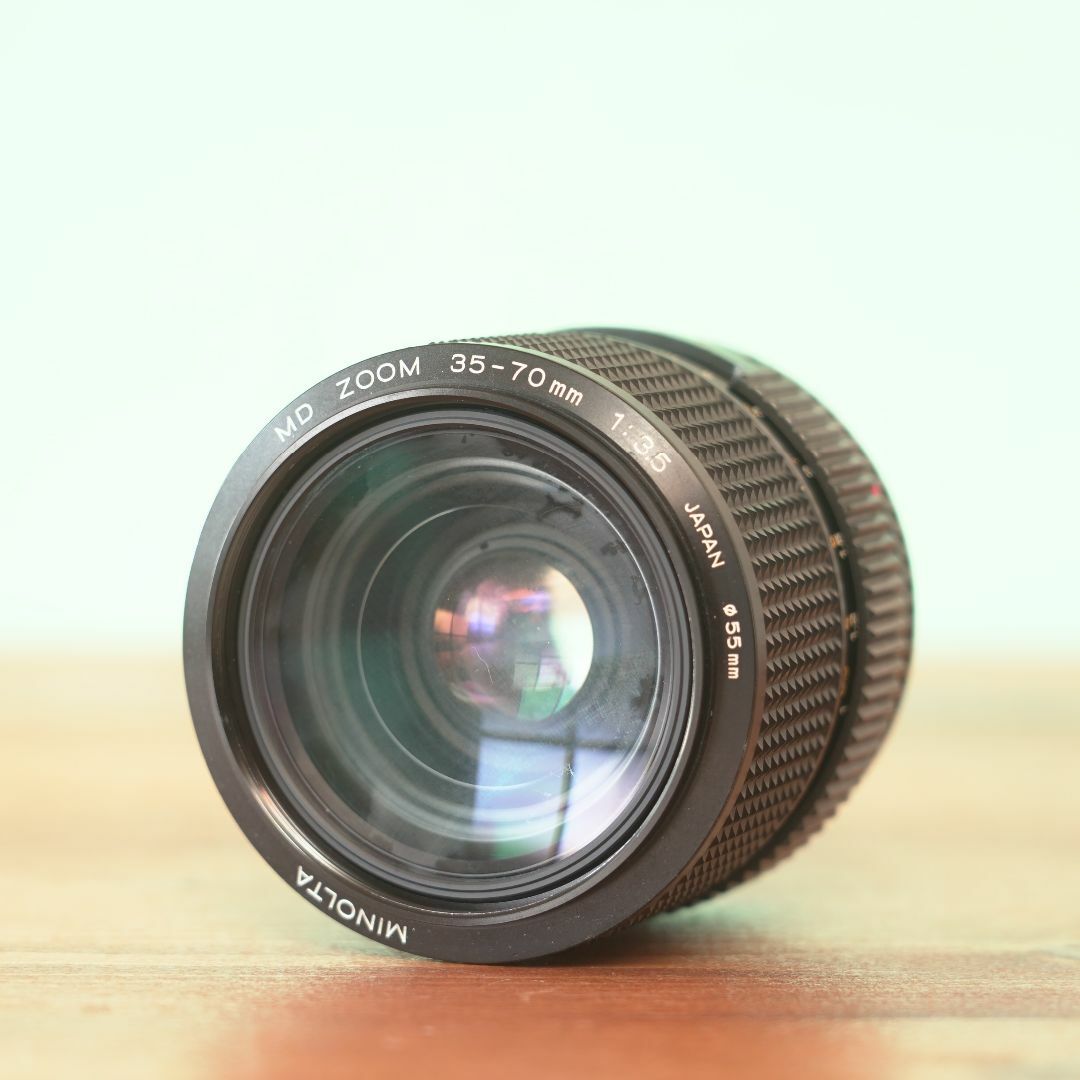 KONICA MINOLTA(コニカミノルタ)の[訳あり特価]ミノルタ MD ZOOM 35-70mm f3.5 オールドレンズ スマホ/家電/カメラのカメラ(レンズ(ズーム))の商品写真