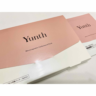 ユンス(Yunth)の特典同封☆ 【Yunth(ユンス)】×2箱マイクロカプセル 炭酸パック3包(美容液)