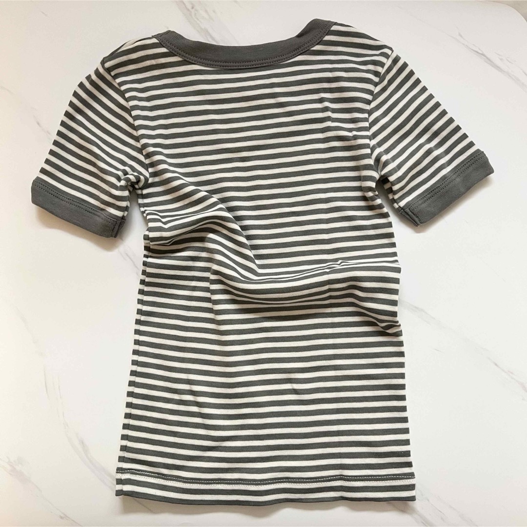 SOOR PLOOM(ソーアプルーム)のGym Class Tee Stripe 4y SoorPloom キッズ/ベビー/マタニティのキッズ服女の子用(90cm~)(Tシャツ/カットソー)の商品写真