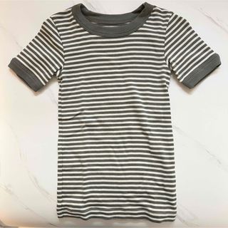 ソーアプルーム(SOOR PLOOM)のGym Class Tee Stripe 4y SoorPloom(Tシャツ/カットソー)