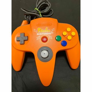 ニンテンドウ64(NINTENDO 64)の任天堂64 ピカチュウ  コントローラー(その他)