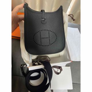 【新品未使用】HERMES♡アルザン 25 ブルーニュイ×シルバー金具 U刻印