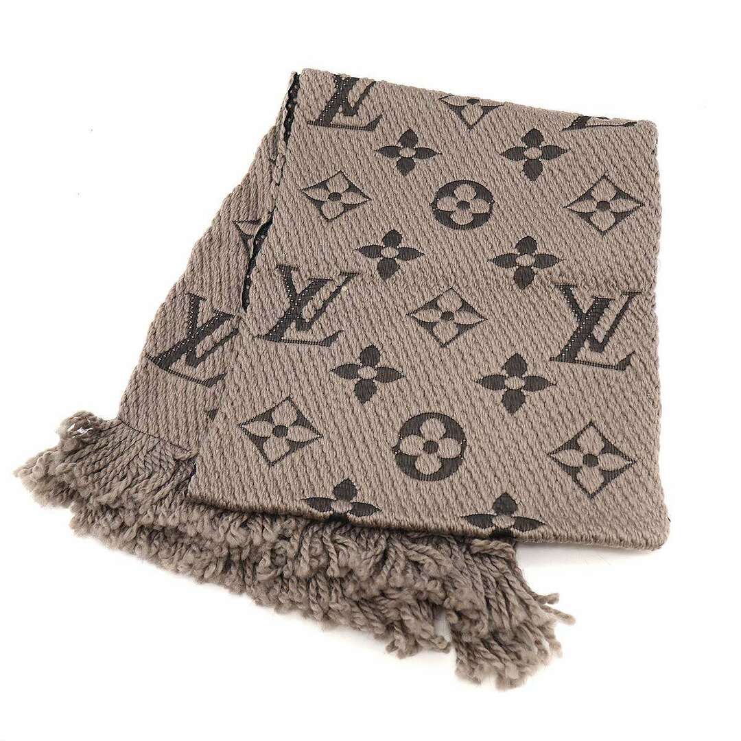 LOUIS VUITTON(ルイヴィトン)のLOUIS VUITTON ルイヴィトン エシャルプ ロゴマニア モノグラムマフラー ベージュ  413287 メンズのファッション小物(マフラー)の商品写真