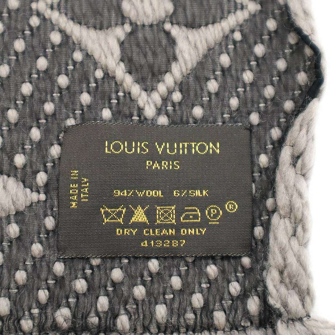 LOUIS VUITTON(ルイヴィトン)のLOUIS VUITTON ルイヴィトン エシャルプ ロゴマニア モノグラムマフラー ベージュ  413287 メンズのファッション小物(マフラー)の商品写真