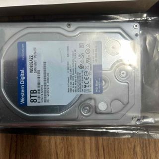 ウェスタンデジタル(Western Digital)のWD 3.5インチHDD 8TB 開封済み未使用(PCパーツ)