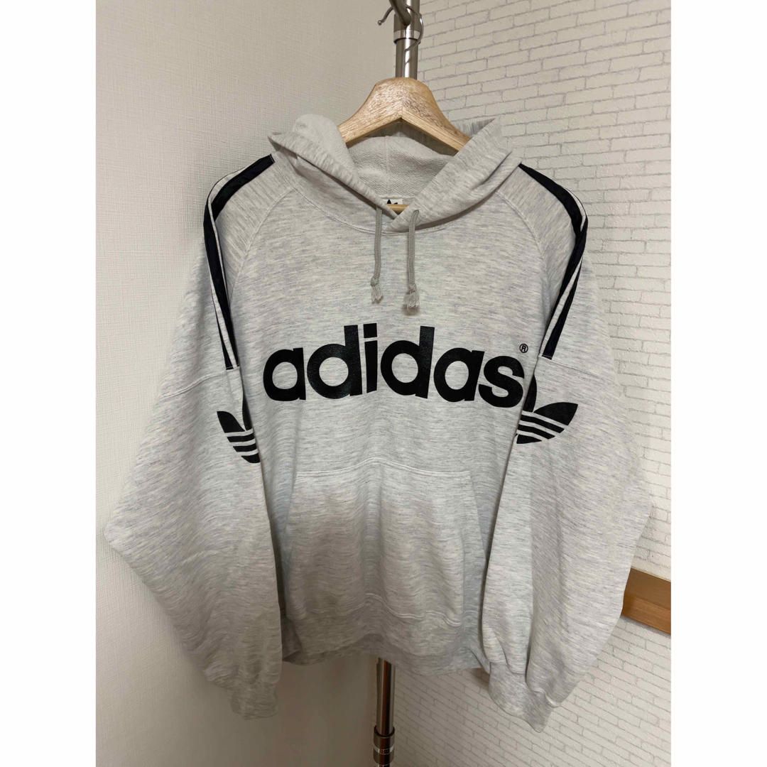 adidas(アディダス)の80s〜90s『adidas』アディダス スウェットパーカー デサント製 メンズのトップス(パーカー)の商品写真