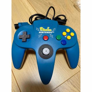 ニンテンドウ64(NINTENDO 64)の任天堂64 ピカチュウ  コントローラー(その他)