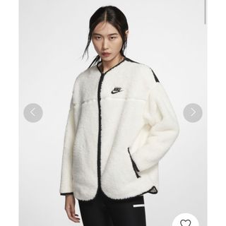 ナイキ(NIKE)のNIKE ナイキ ウィメンズ フルジップ ボアフリース(ブルゾン)