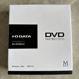 アイオーデータ(IODATA)のIODATA EX-DVD05LK USB2.0対応 ポータブルDVDドライブ (DVDプレーヤー)