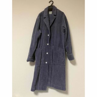 quatorze 21AW コーデュロイコート NAVY