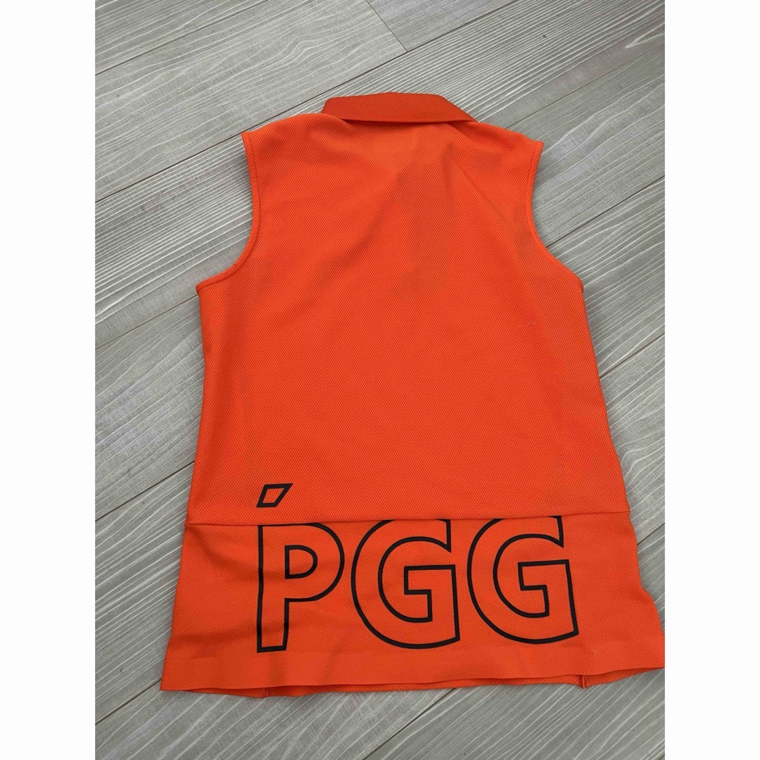 PPG(ピーピージー)のPGGゴルフ用ノースリーブシャツ新品未使用 レディースのトップス(カットソー(半袖/袖なし))の商品写真