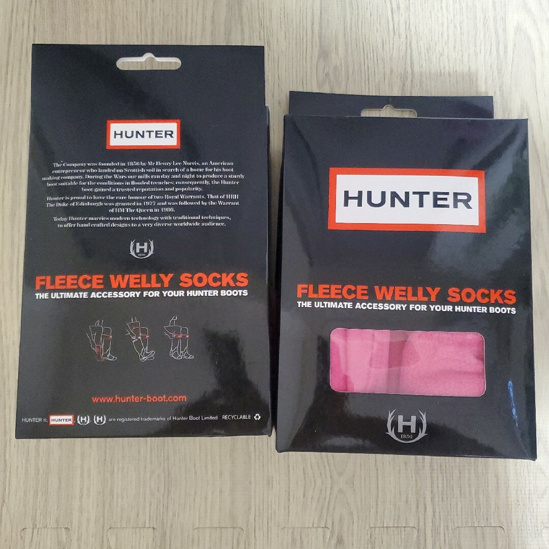 HUNTER(ハンター)の!!緊急値下げ!!HUNTER FLEECE WELLY SOCKS レディースのレッグウェア(ソックス)の商品写真