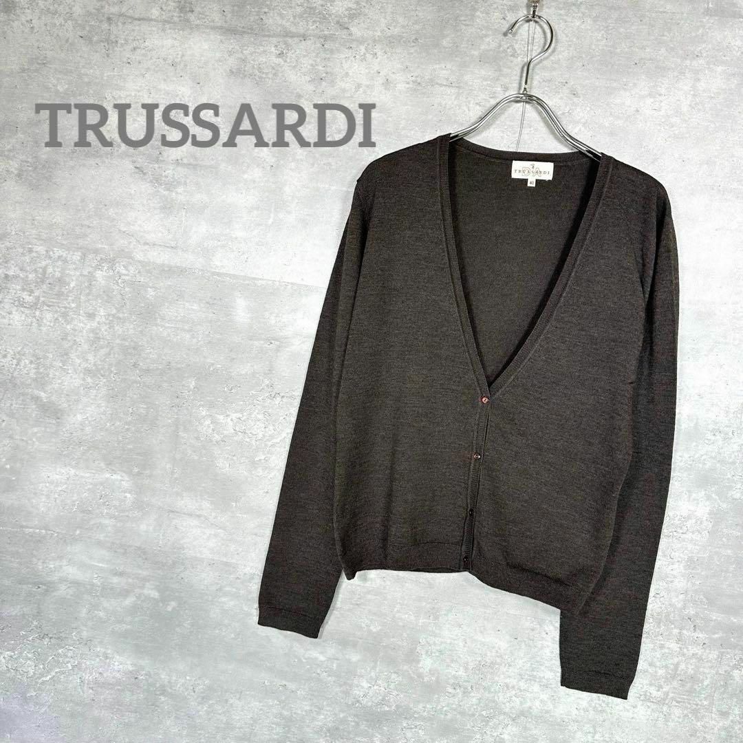 Trussardi(トラサルディ)の『TRUSSARDI』 トラサルディ (40) ニット カーディガン レディースのトップス(カーディガン)の商品写真