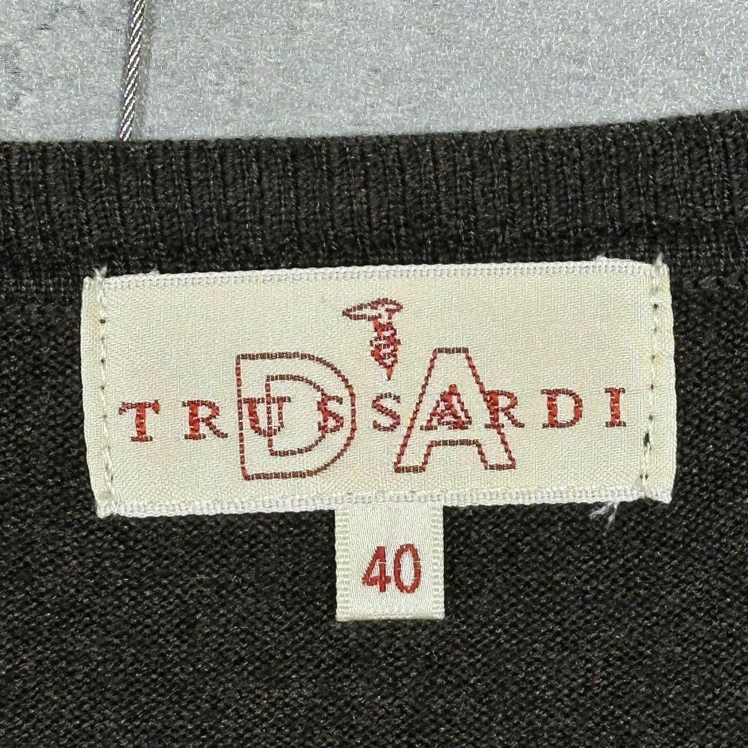 Trussardi(トラサルディ)の『TRUSSARDI』 トラサルディ (40) ニット カーディガン レディースのトップス(カーディガン)の商品写真