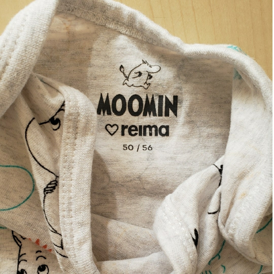 MOOMIN(ムーミン)のムーミン ロンパース 50/56 セット キッズ/ベビー/マタニティのベビー服(~85cm)(ロンパース)の商品写真