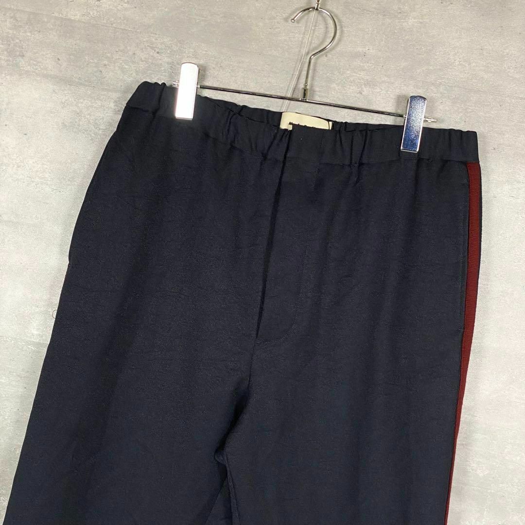 MARNI』 マルニ (48) サイドライン トラックパンツ / ネイビー MARNI』 マルニ (48) サイドライン トラックパンツ / ネイビー