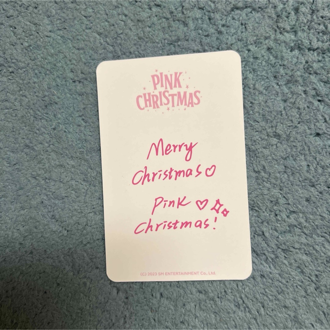 aespa - aespa エスパ ニンニン トレカ クリスマス pinkの通販 aespa - aespa エスパ ニンニン トレカ クリスマス pinkの通販