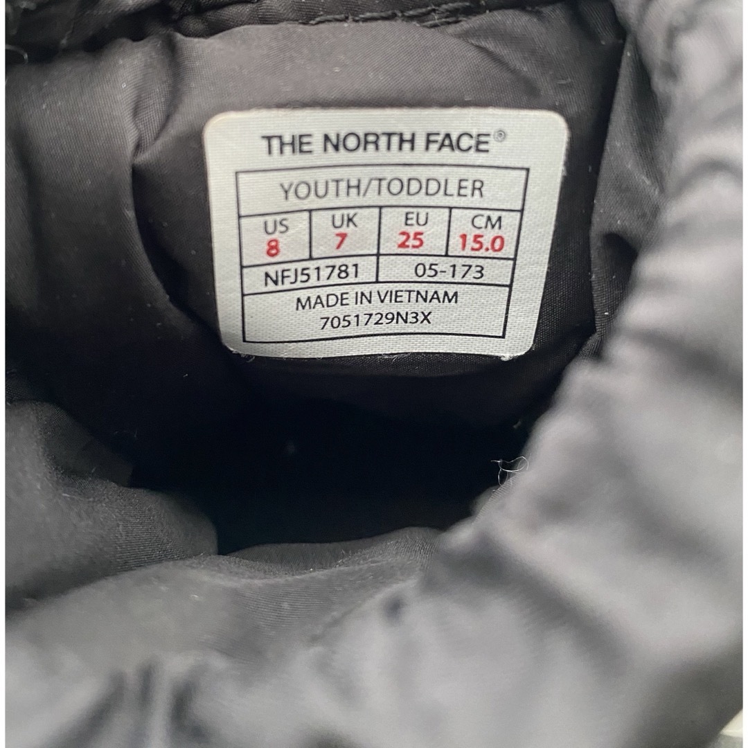 THE NORTH FACE(ザノースフェイス)のTHE NORTH FACE  ヌプシブーツ　15cm キッズ/ベビー/マタニティのキッズ靴/シューズ(15cm~)(ブーツ)の商品写真