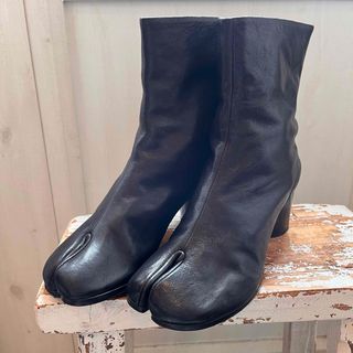 マルタンマルジェラ(Maison Martin Margiela)の正規品・美品！Maison margiela Tabiブーツ 38 6cm(ブーツ)