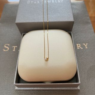 スタージュエリー(STAR JEWELRY)のスタージュエリー　ムーンセッティングダイヤネックレス0.06ct(ネックレス)