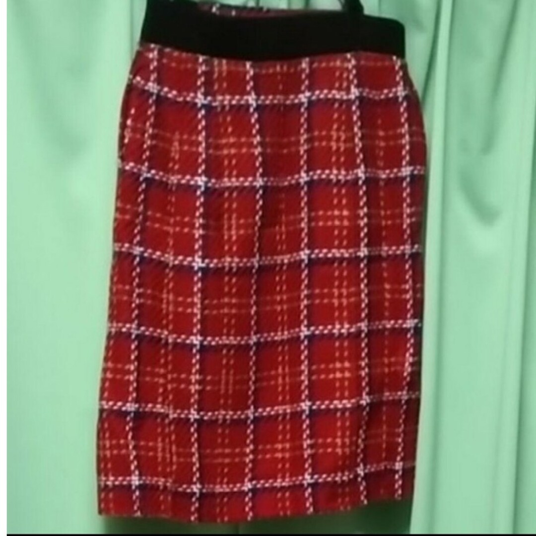 EASTBOY(イーストボーイ)のイーストボーイ　巻きスカート　ウール　温かい　チェック　地厚 レディースのスカート(ひざ丈スカート)の商品写真