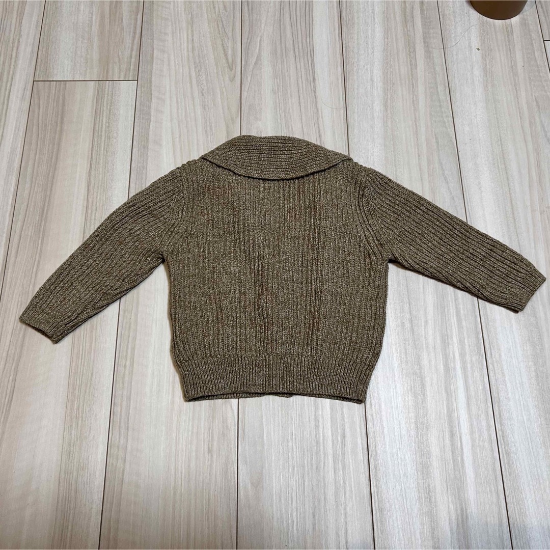 babyGAP(ベビーギャップ)のベビーギャップ ショールカラー ニットカーディガン 12-18 ヶ月 キッズ/ベビー/マタニティのベビー服(~85cm)(カーディガン/ボレロ)の商品写真