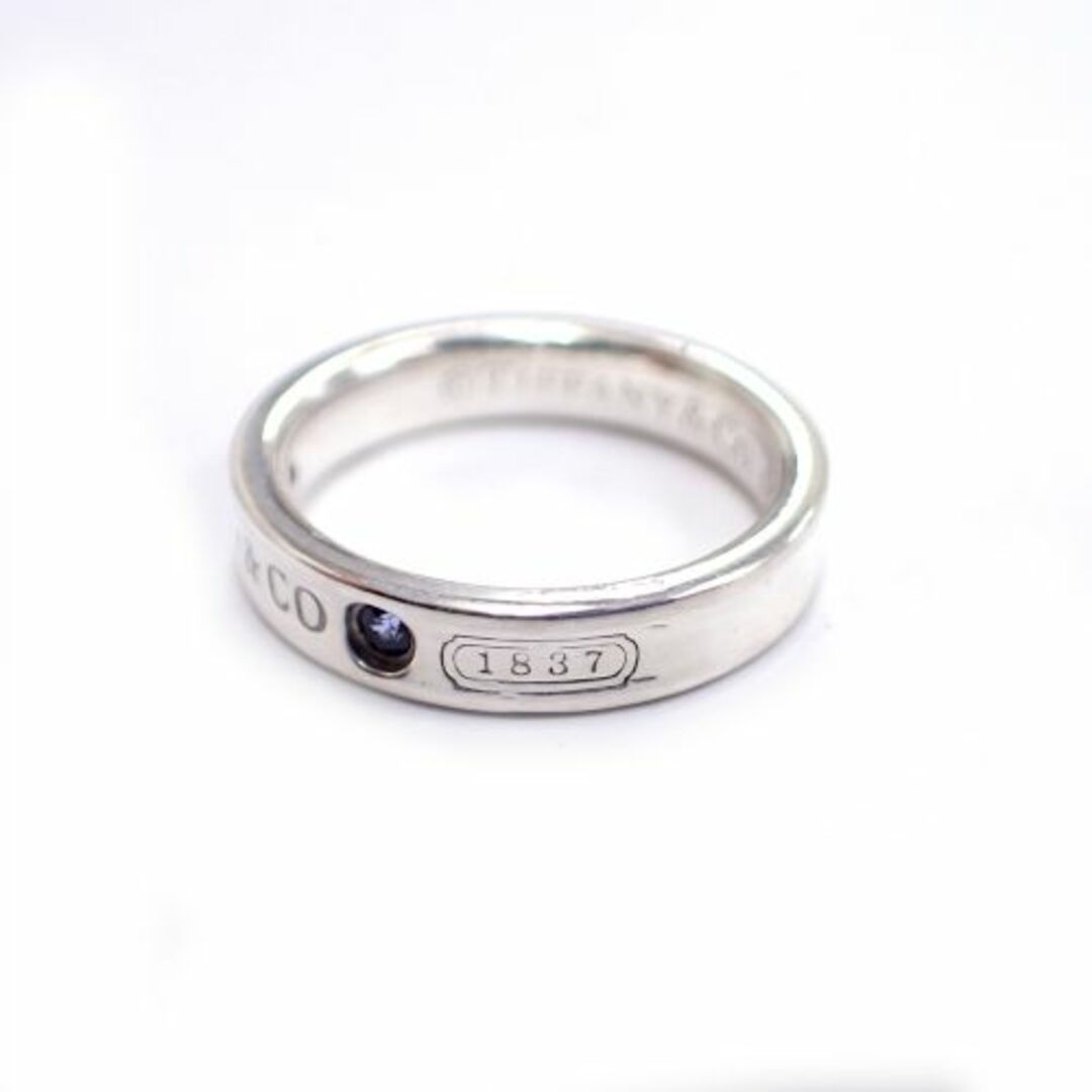 Tiffany & Co.(ティファニー)のティファニー　SV925　モンタナサファイア2P　ナローリング レディースのアクセサリー(リング(指輪))の商品写真