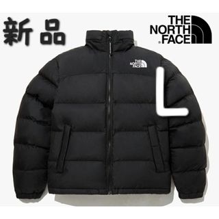 ザノースフェイス(THE NORTH FACE)のノースフェイス ダウンジャケット 軽量 新品 シンプル 海外限定 新作 黒 L(ダウンジャケット)