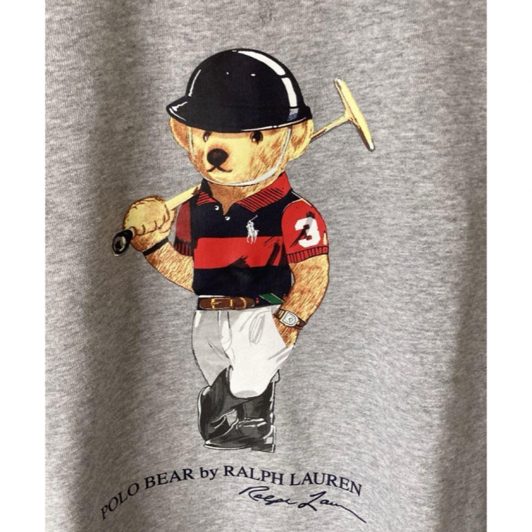 POLO RALPH LAUREN(ポロラルフローレン)のラルフローレン　ポロベア　スウェットトレーナー　グレー　新品未使用品 メンズのトップス(スウェット)の商品写真