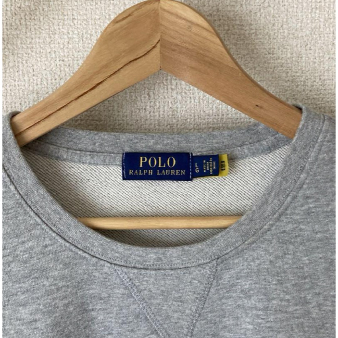 POLO RALPH LAUREN(ポロラルフローレン)のラルフローレン　ポロベア　スウェットトレーナー　グレー　新品未使用品 メンズのトップス(スウェット)の商品写真