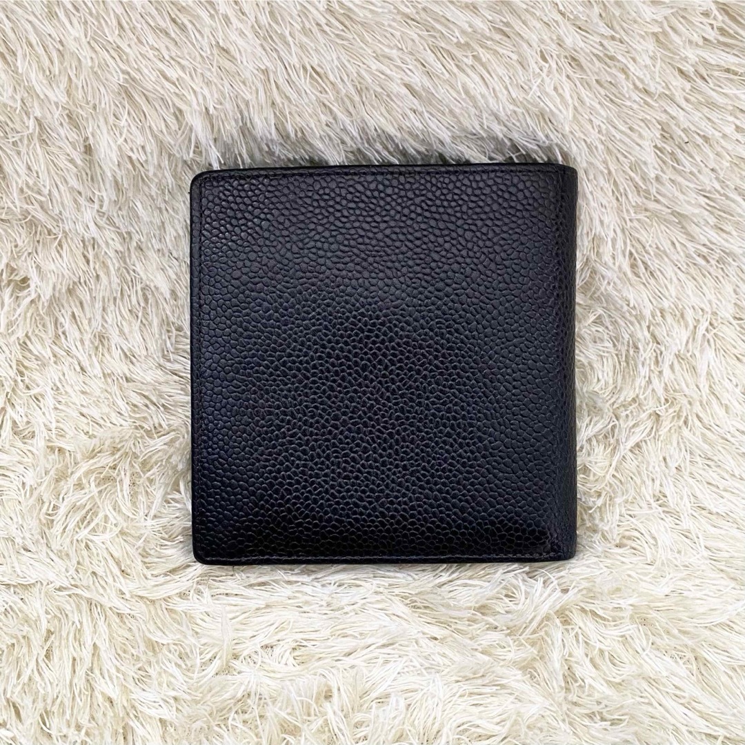 CHANEL(シャネル)のCHANEL✨シャネル キャビアスキン 二つ折り 財布 コンパクトウォレット レディースのファッション小物(財布)の商品写真