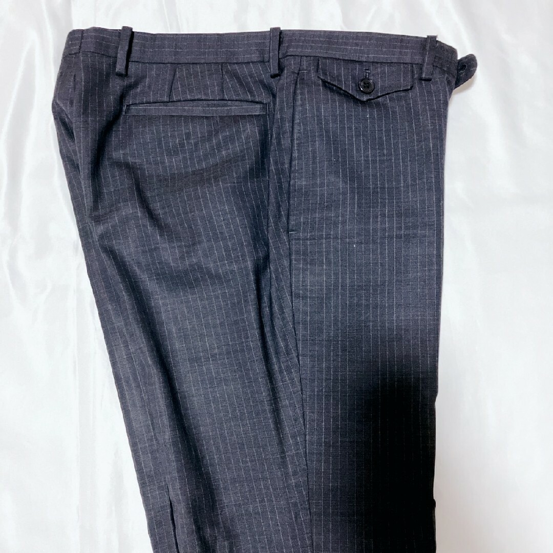 THE SUIT COMPANY(スーツカンパニー)の極美品　スーツカンパニー セットアップ　スーツ　ネイビー　玉虫色　M メンズのスーツ(セットアップ)の商品写真
