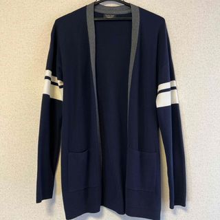 ザラ(ZARA)のZARA MANカーディガン　着用1度の美品(カーディガン)