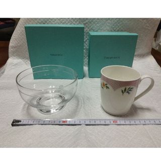 ティファニー(Tiffany & Co.)のティファニー  マグカップガラスボールセット(グラス/カップ)