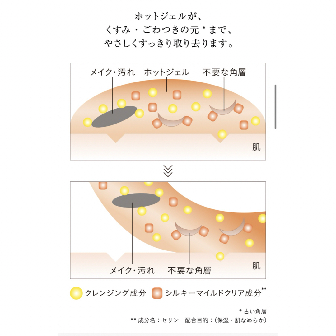 ELIXIR(エリクシール)のグリーン様専用　エリクシールクリアホットクレンジングジェルAD コスメ/美容のスキンケア/基礎化粧品(クレンジング/メイク落とし)の商品写真