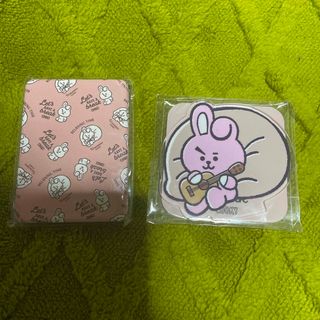 ビーティーイシビル(BT21)のbt21 happy bag  cooky ミニミラー・アクスタセット(K-POP/アジア)