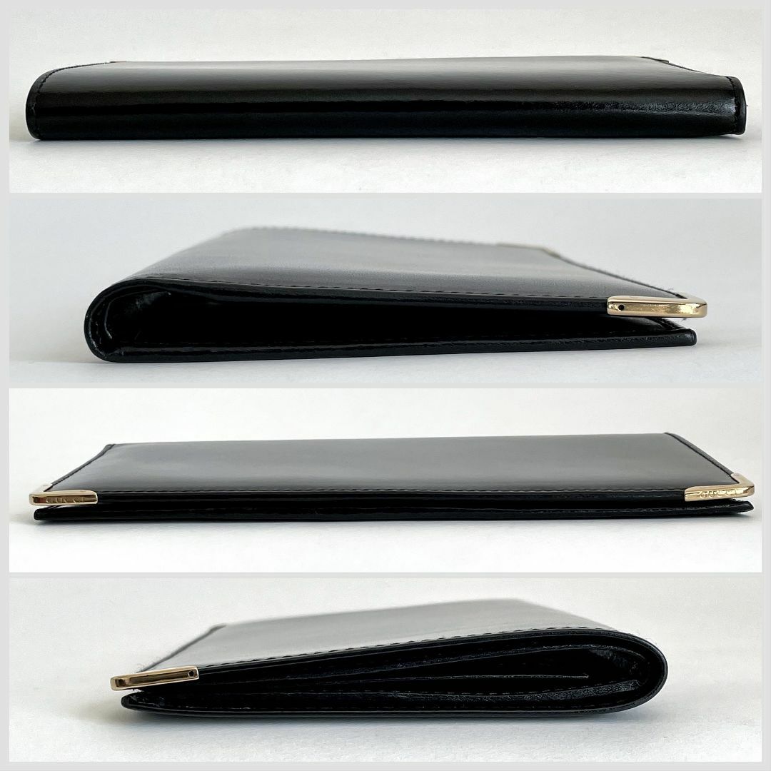 GUCCI - 美品☆ Gucci オールドグッチ 長札入れ 本革 黒 長財布 GUCCI - 美品☆ Gucci オールドグッチ 長札入れ 本革 黒 長財布