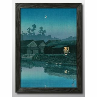 12139■A3アートポスター『川瀬巴水』絵画 イラスト マット(その他)