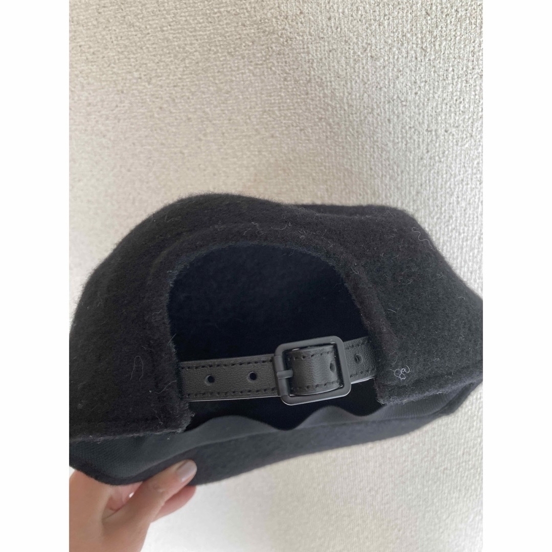 UNIQLO(ユニクロ)のユニクロC　アジャスタブルウールキャップ　ブラック レディースの帽子(キャップ)の商品写真