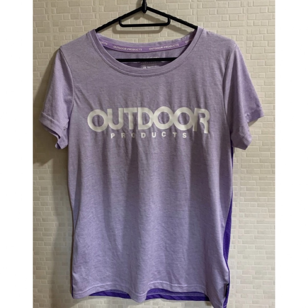 OUTDOOR(アウトドア)のアウトドア☆パープルTVシャツ レディースのトップス(Tシャツ(半袖/袖なし))の商品写真