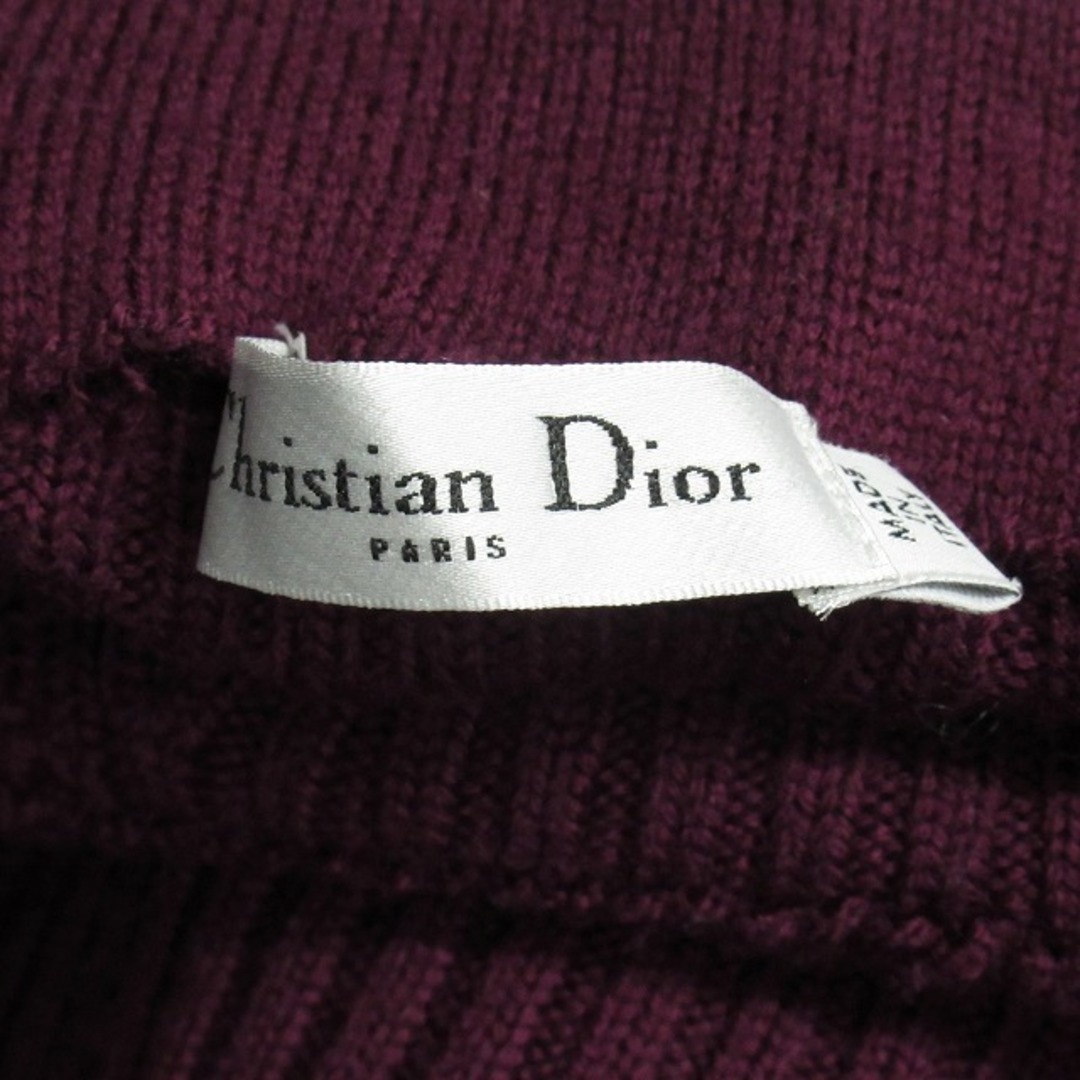 Christian Dior(クリスチャンディオール)の美品 クリスチャンディオール ハイネック ドルマン ニット セーター カットソー レディースのトップス(ニット/セーター)の商品写真