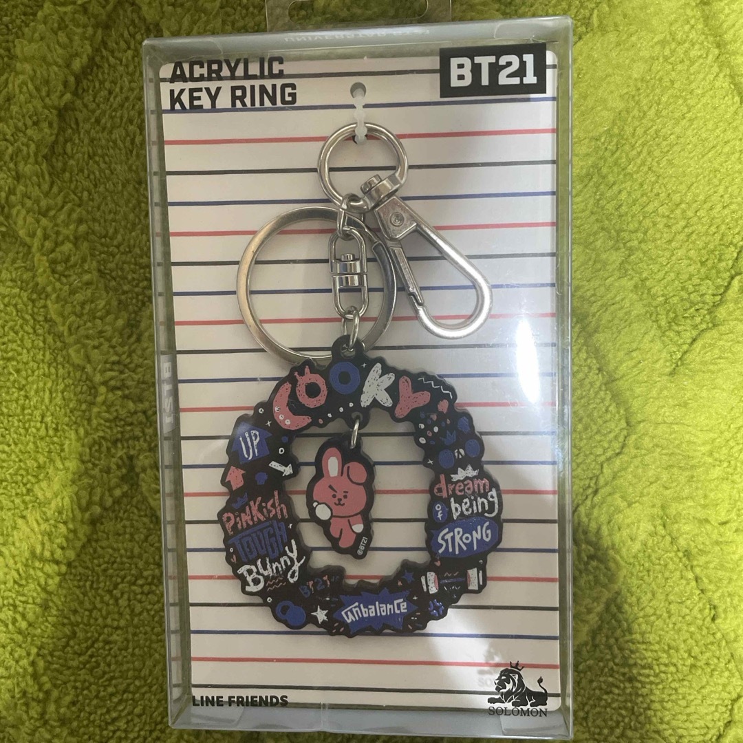 BT21(ビーティーイシビル)のBT21 アクリルキーリング　COOKY エンタメ/ホビーのCD(K-POP/アジア)の商品写真