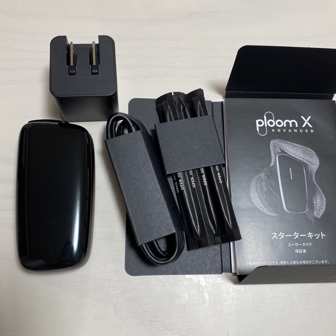 PloomTECH(プルームテック)のPloom X ADVANCED ブラック メンズのファッション小物(タバコグッズ)の商品写真