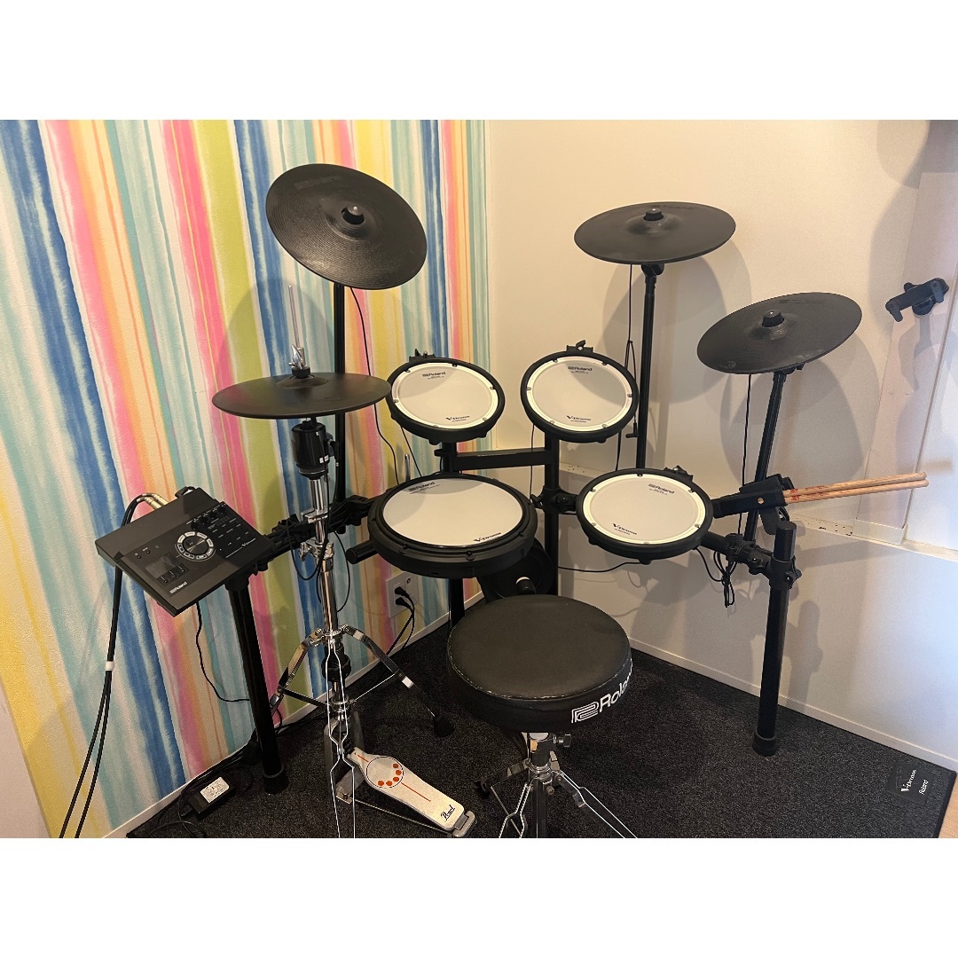 Roland - ROLAND TD-17KVX　スローン、マットなど全部セット