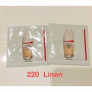 シセイドウ(SHISEIDO (資生堂))のSHISEIDO資生堂 エッセンススキングロウファンデーション【220】 2包(サンプル/トライアルキット)