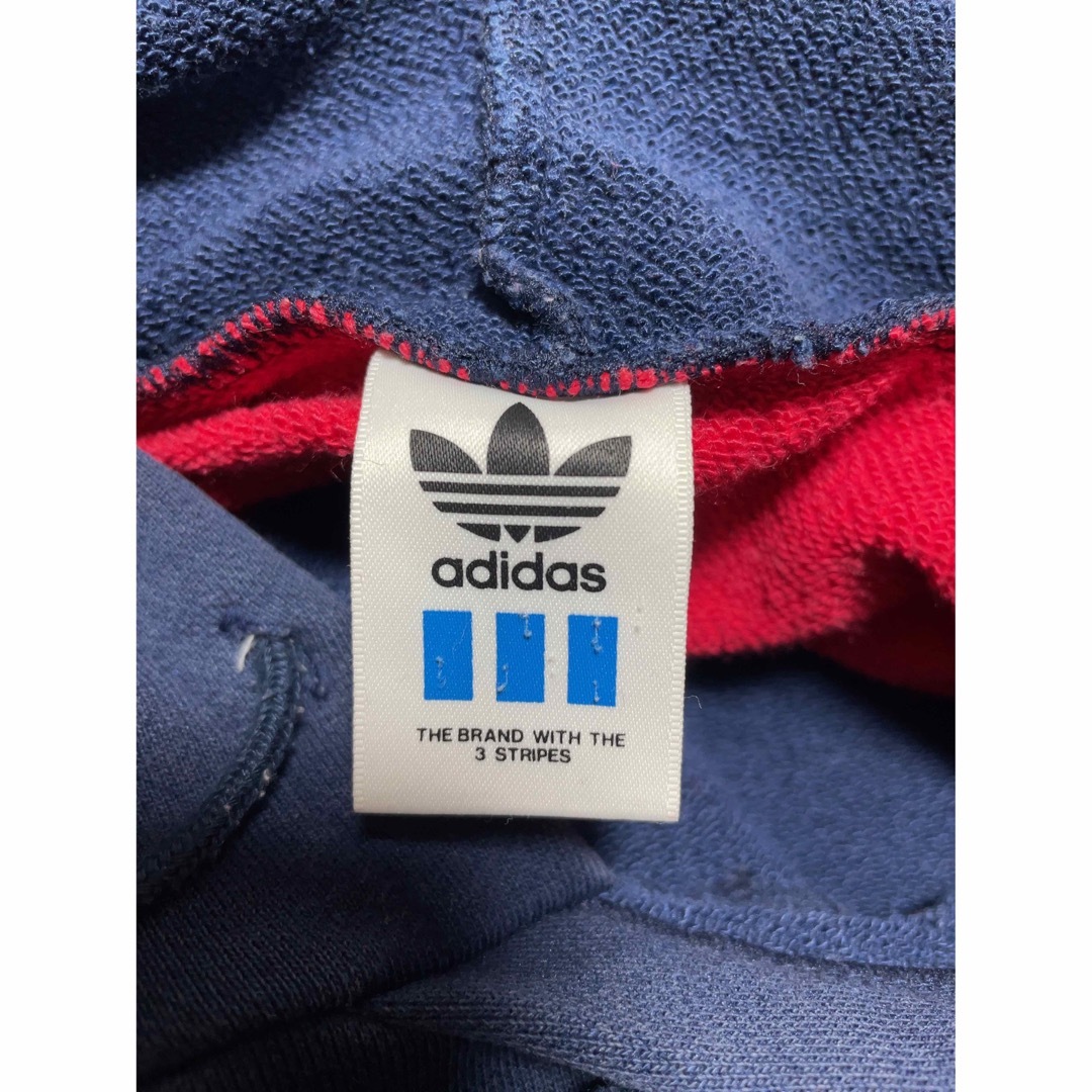 adidas(アディダス)の80s〜90s『adidas』アディダス　スウェットパーカー　デサント製 メンズのトップス(パーカー)の商品写真