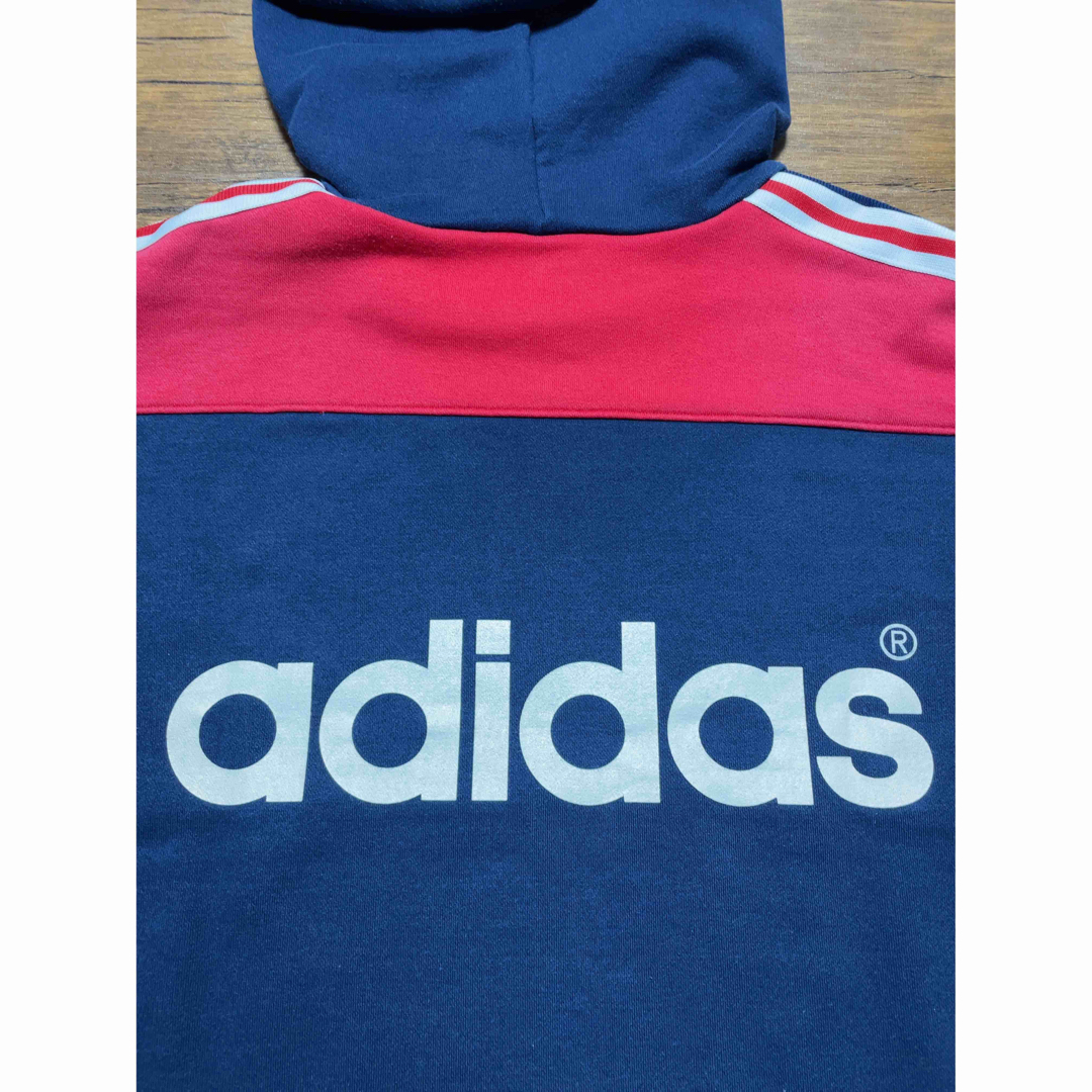 adidas(アディダス)の80s〜90s『adidas』アディダス　スウェットパーカー　デサント製 メンズのトップス(パーカー)の商品写真