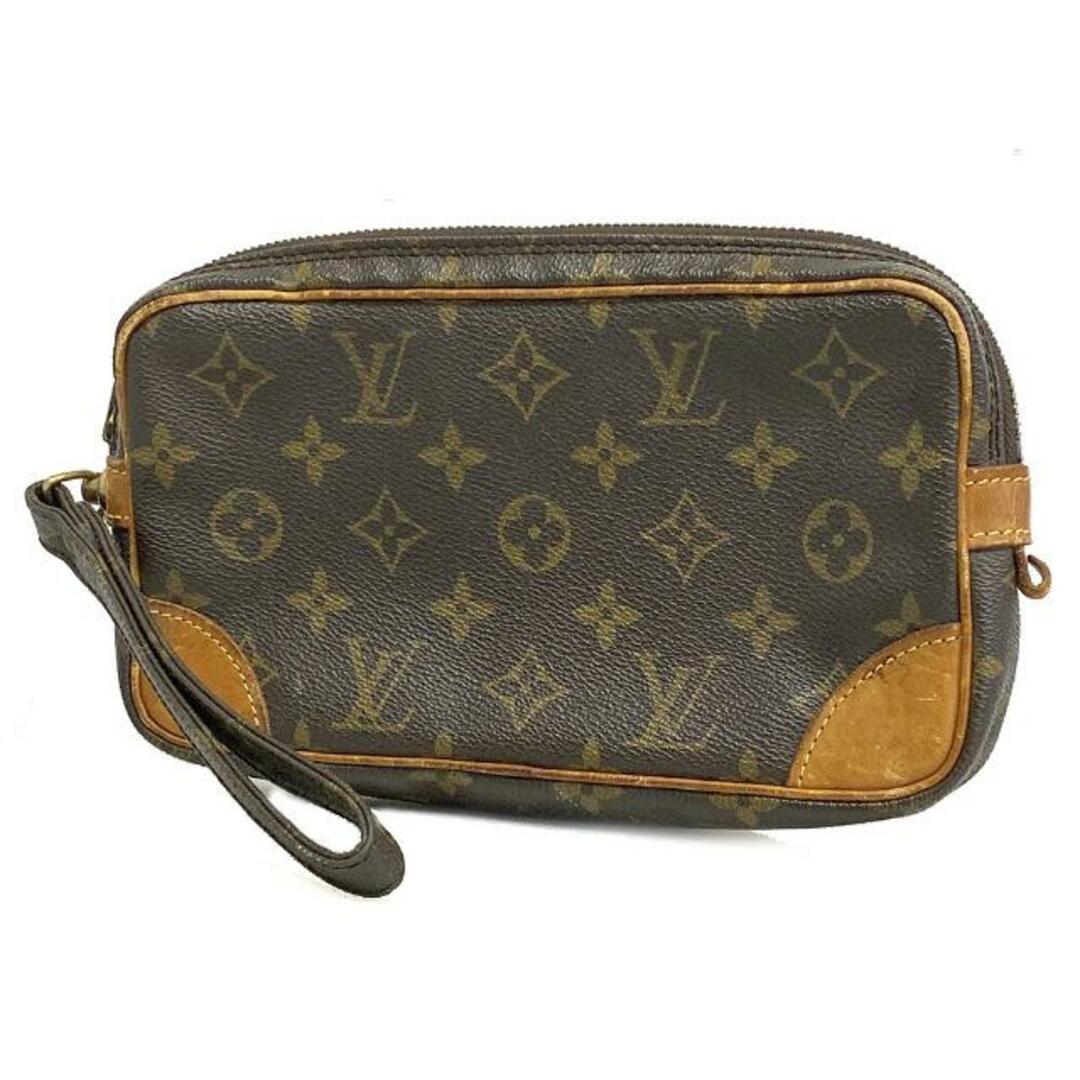 LOUIS VUITTON(ルイヴィトン)の【4ee6235】ルイヴィトン クラッチバッグ/モノグラム/マルリードラゴンヌPM/M51827/ブラウン メンズのバッグ(セカンドバッグ/クラッチバッグ)の商品写真