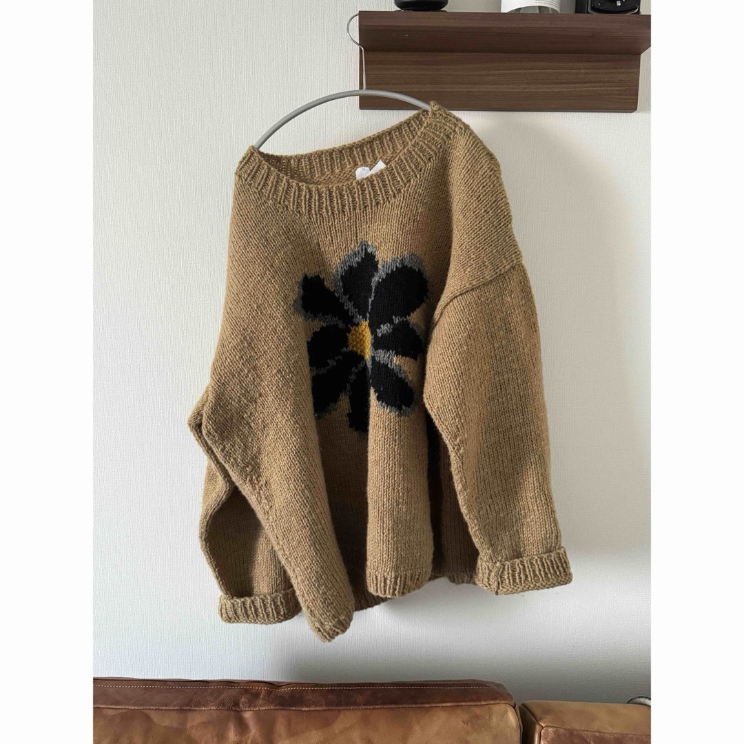 超希少】MacMahon Knitting Mills 若かっ ホワイト 陰陽ニット 超希少】MacMahon Knitting Mills 若かっ ホワイト 陰陽ニット